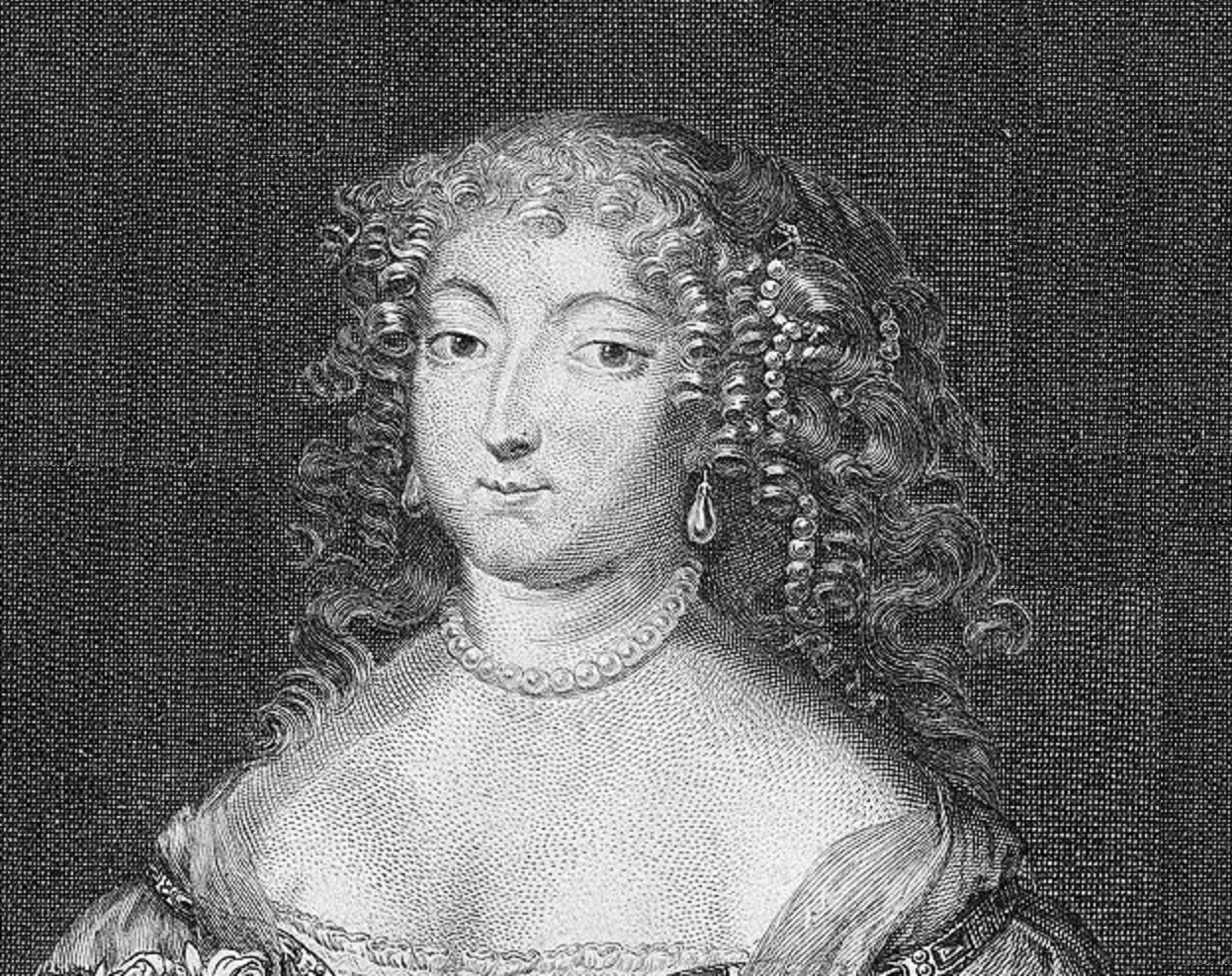 Portrait painting of Madame de Montespan - 1666 - 1707