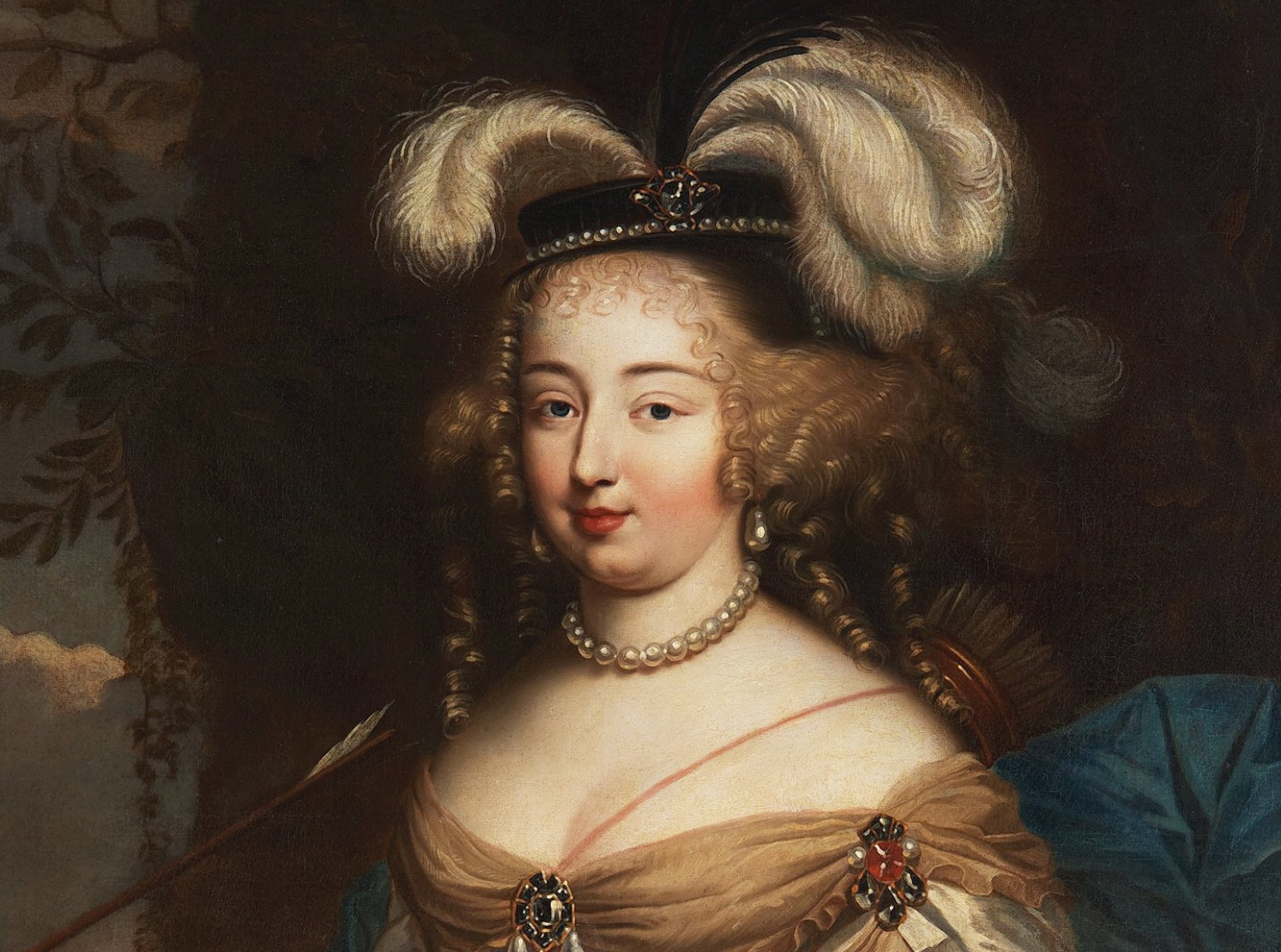 Madame De Montespan Dressed As The Hunting Goddess Diana - 17th century