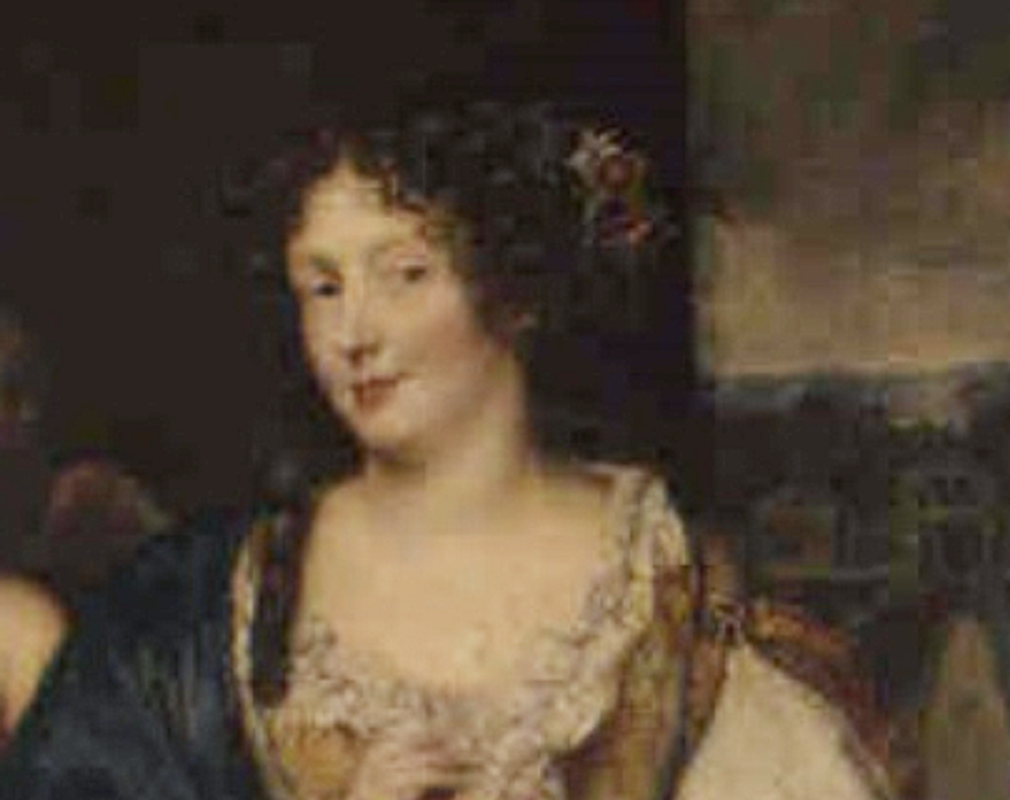 Presumed portrait of Marie Angélique de Scorailles - 17th century