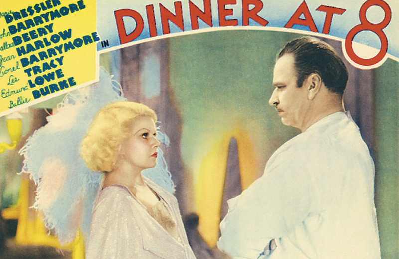 Dinner At Eight Lobby Card