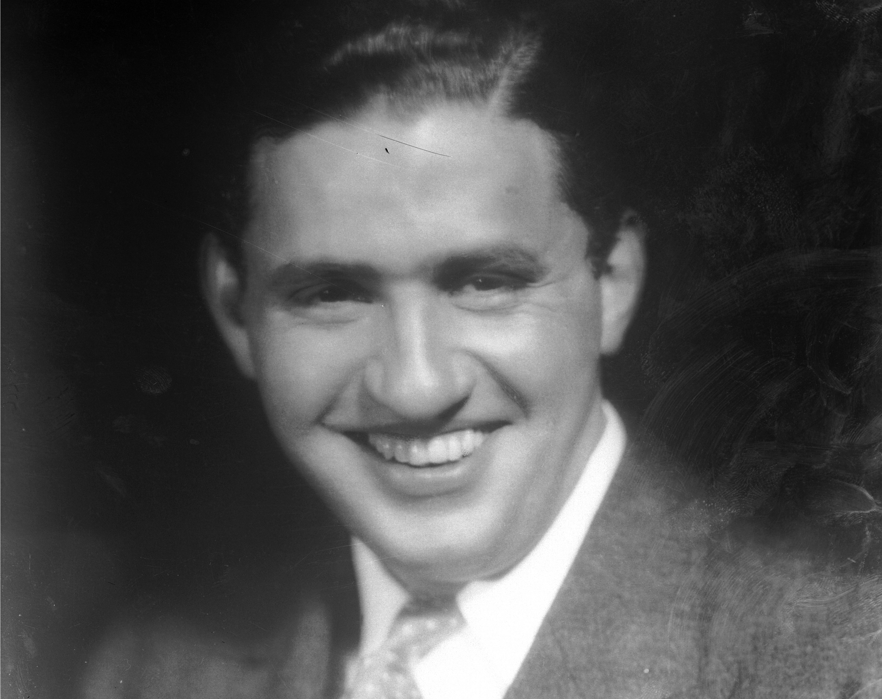 Louis B. Mayer in suit facing at the camera