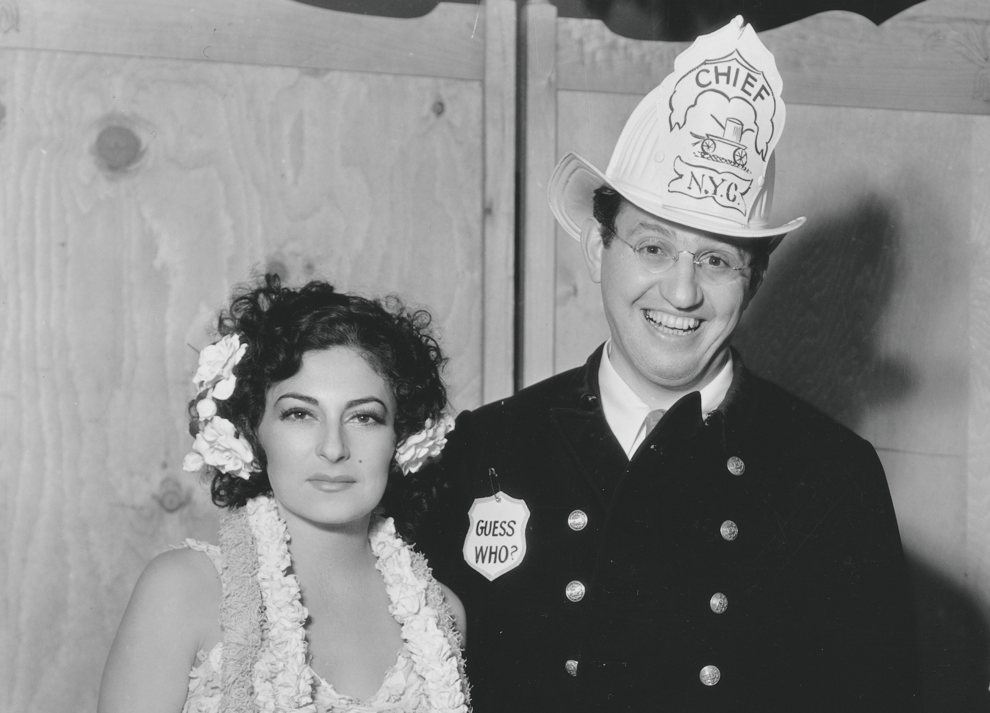 Irene Selznick, David O. Selznick and Myron Selznick in Costumes