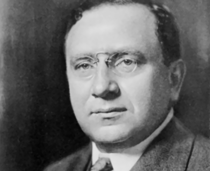 Lewis J. Selznick in suit