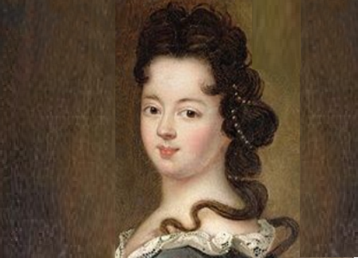 Portrait painting of Marie Angélique de Scorailles - 17th century