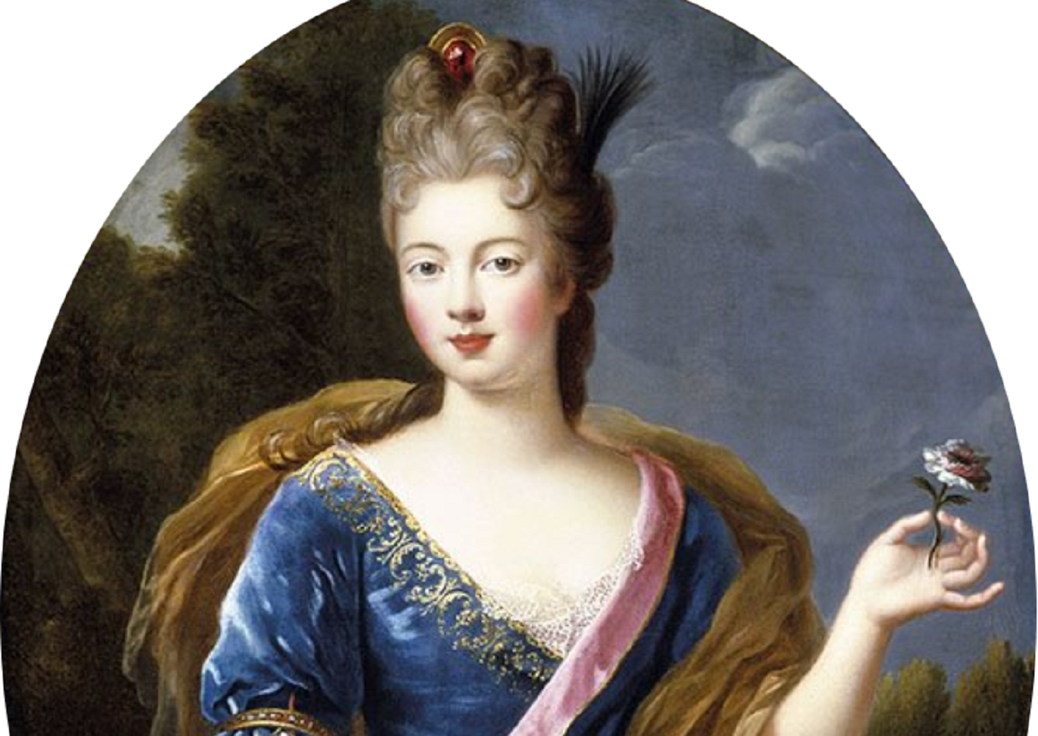 Portrait présumé de la Duchesse de Fontanges - turn of the 17/18th century