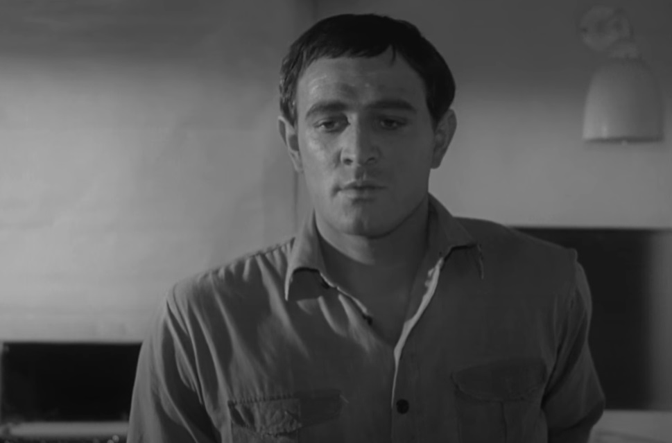 Screenshot from the movie This Sporting Life (1963)