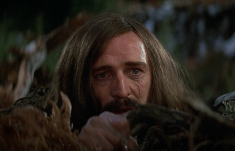 Screenshot from the movie Man in the Wilderness (1971)
