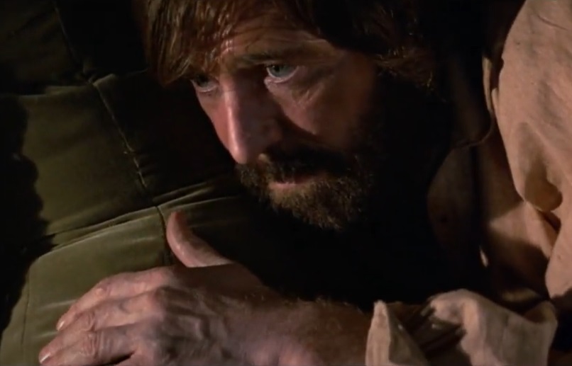 Screenshot from the movie Man in the Wilderness (1971)