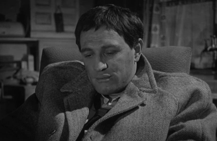 Screenshot from the movie This Sporting Life (1963)