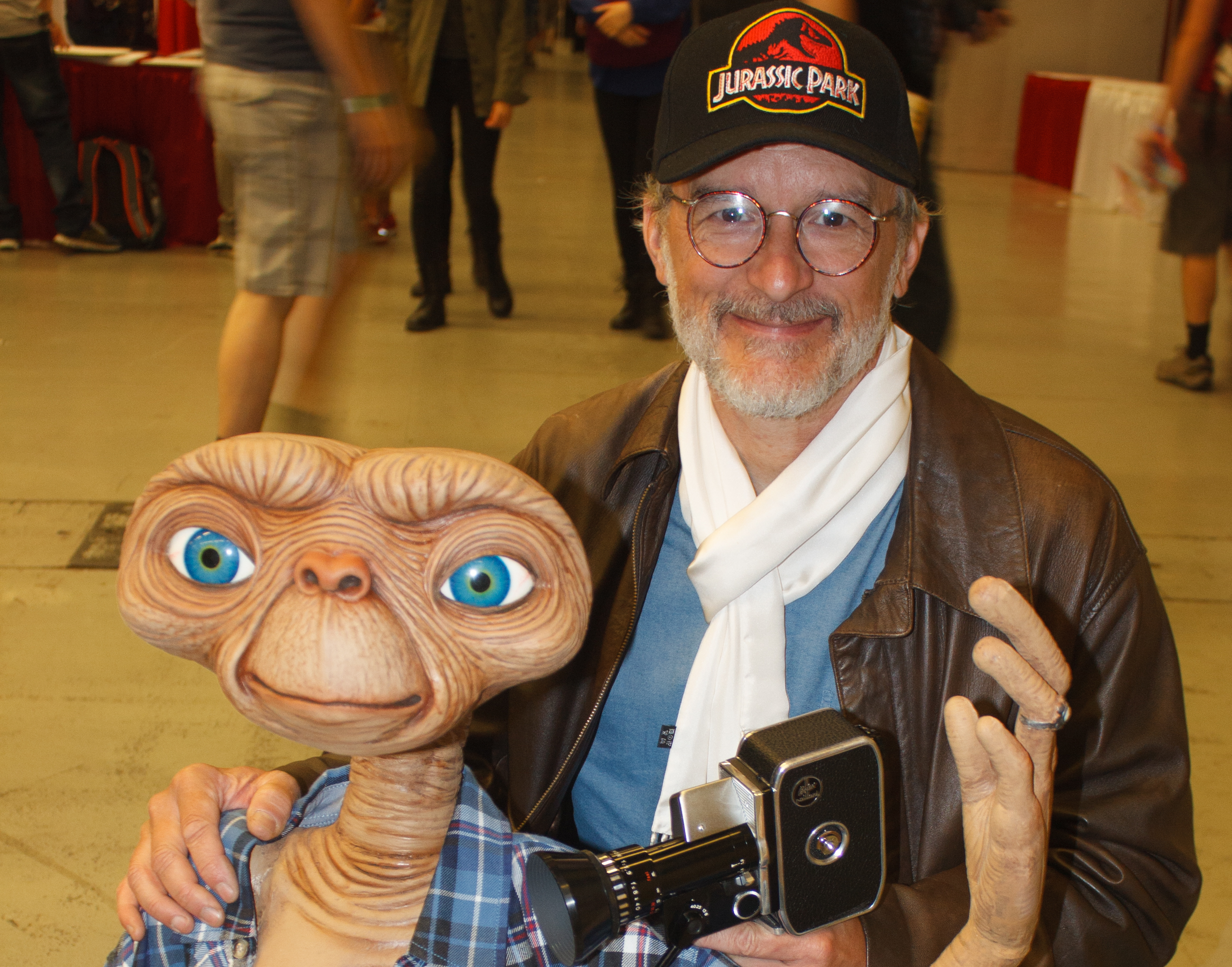 Steven Spielberg and ET