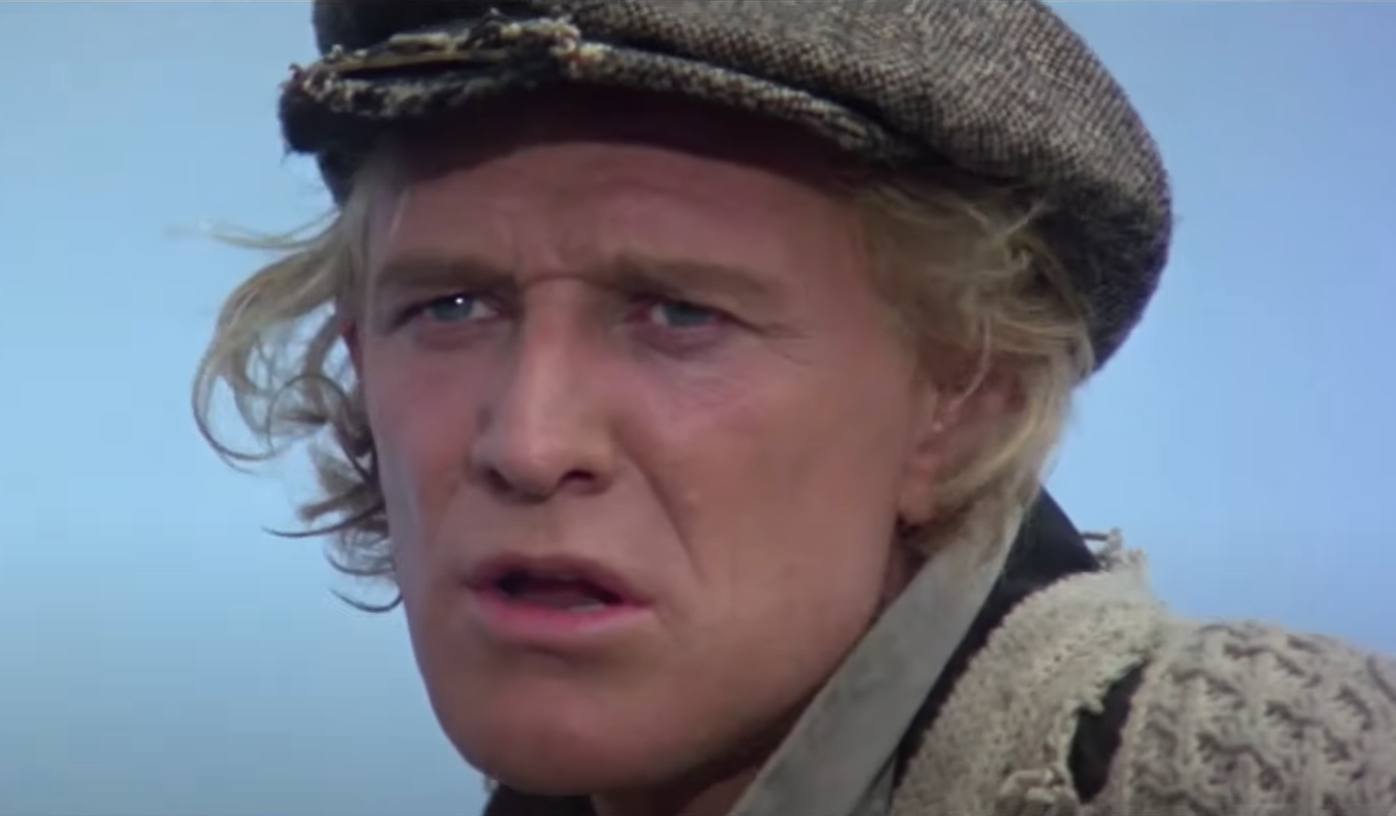 Screenshot from the trailer of the movie Orca (1977)