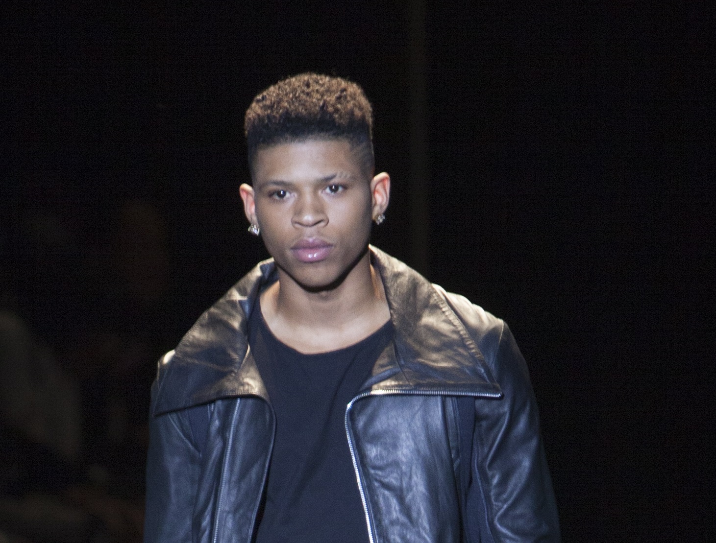 Actor Bryshere Y. Gray walks the runway - 2015
