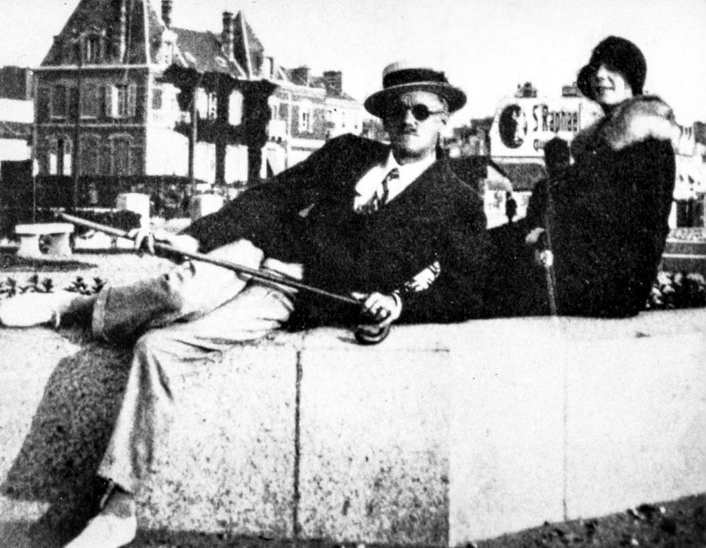 James Joyce and Nora Barnacle. 1930