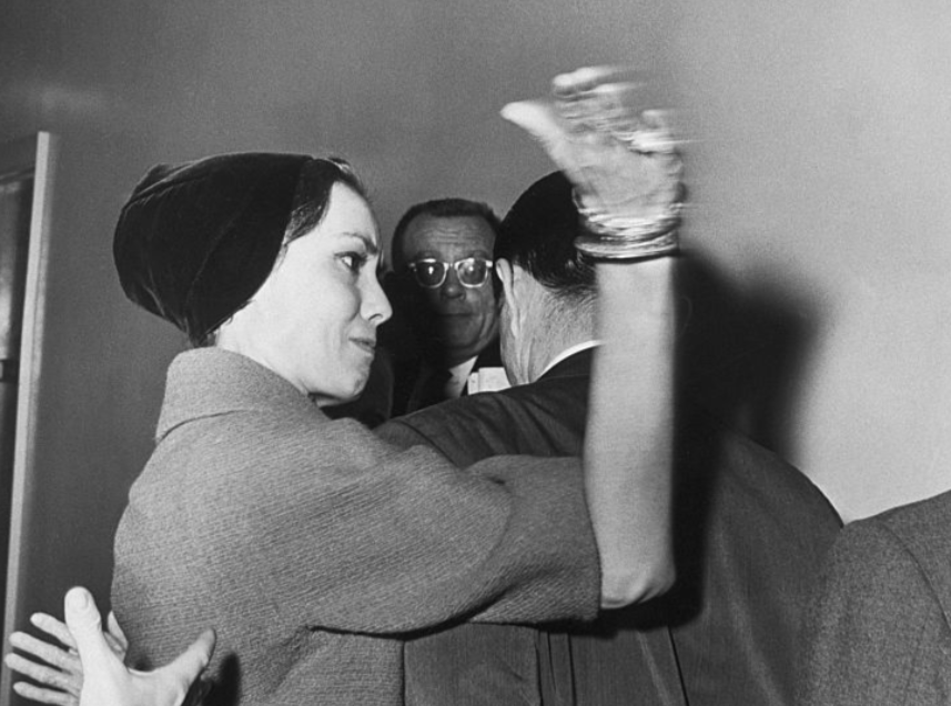 Anna Kashfi Slapping Marlon Brando