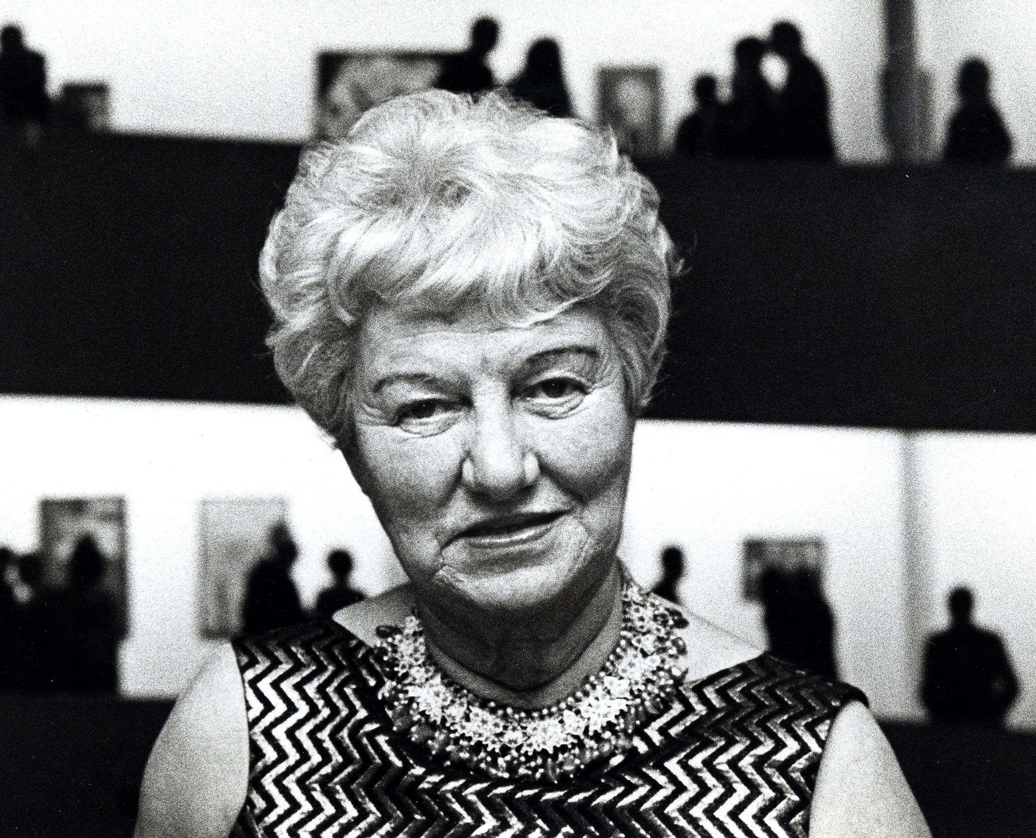 Gettyimages-105739185  Peggy Guggenheim during Opening of the Guggenheim Museum - 1967