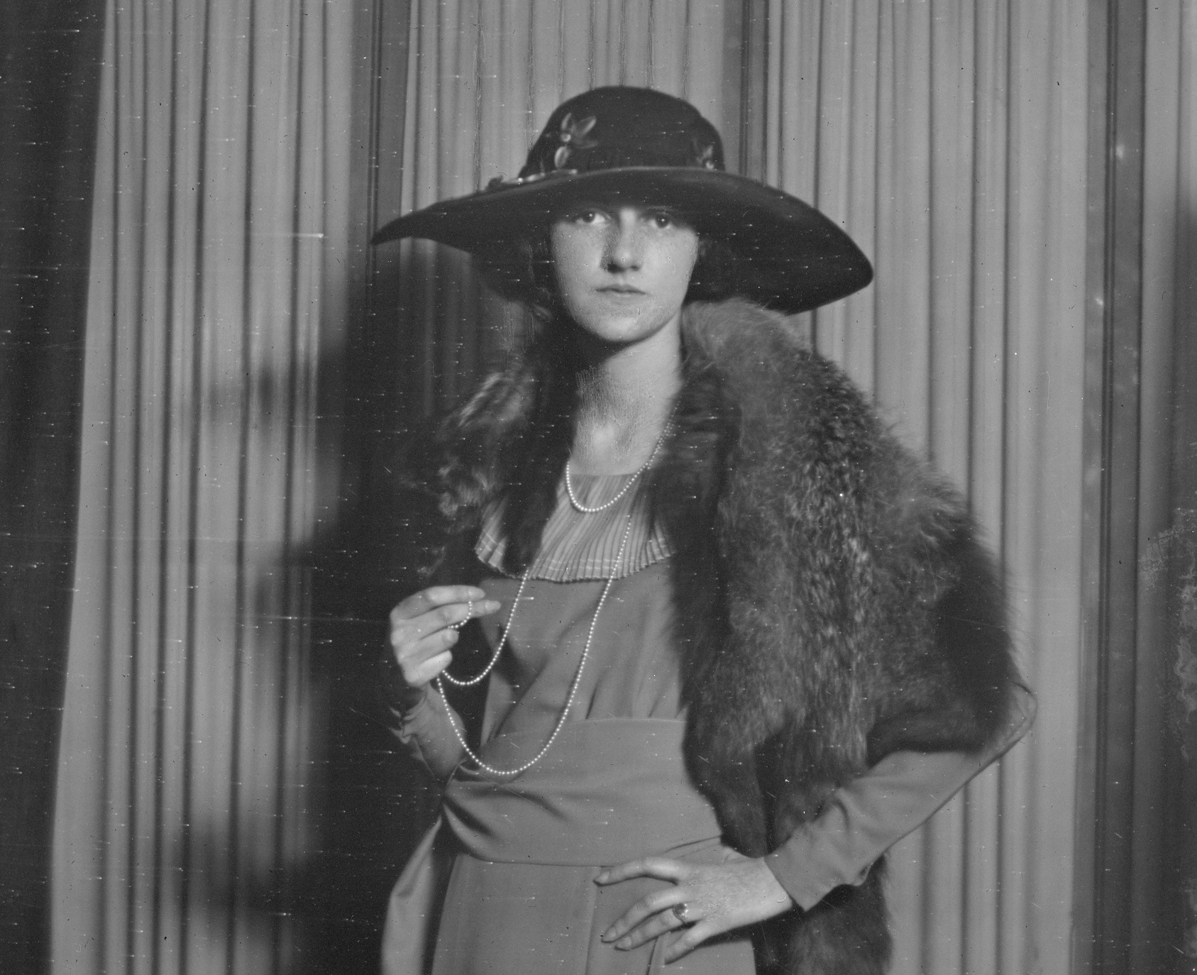 Miss Guggenheim, portrait photograph, 1919