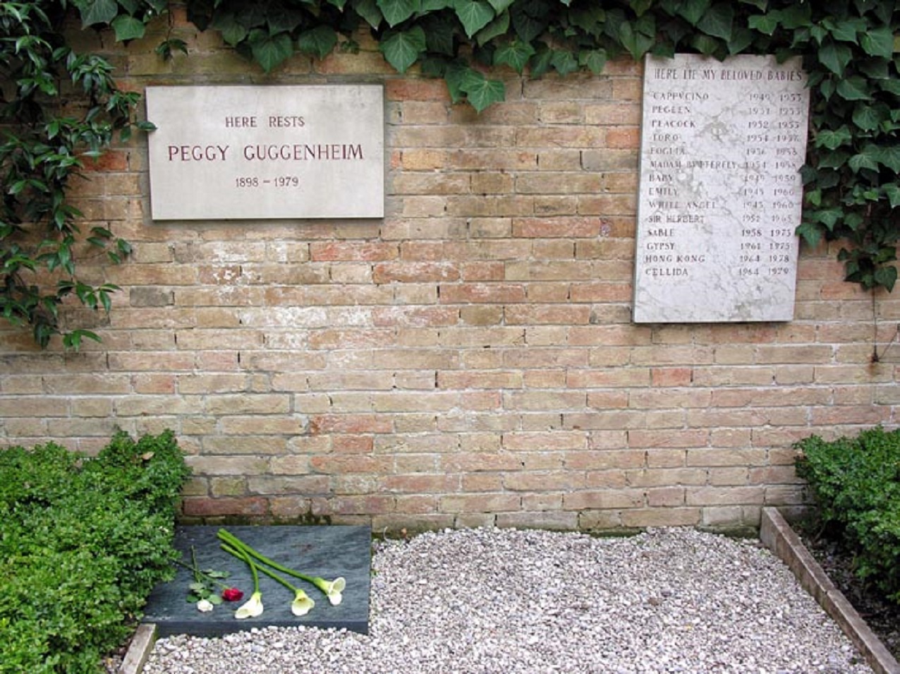 Grave of Peggy Guggenheim - 2006