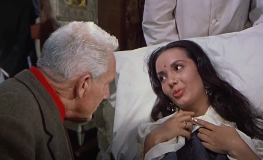 Anna Kashfi in The Mountain (1956 )