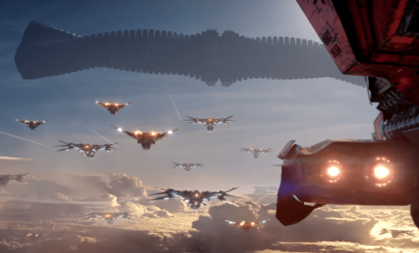 Screenshot of The Dark Aster - from Guardians of the Galaxy (2014)