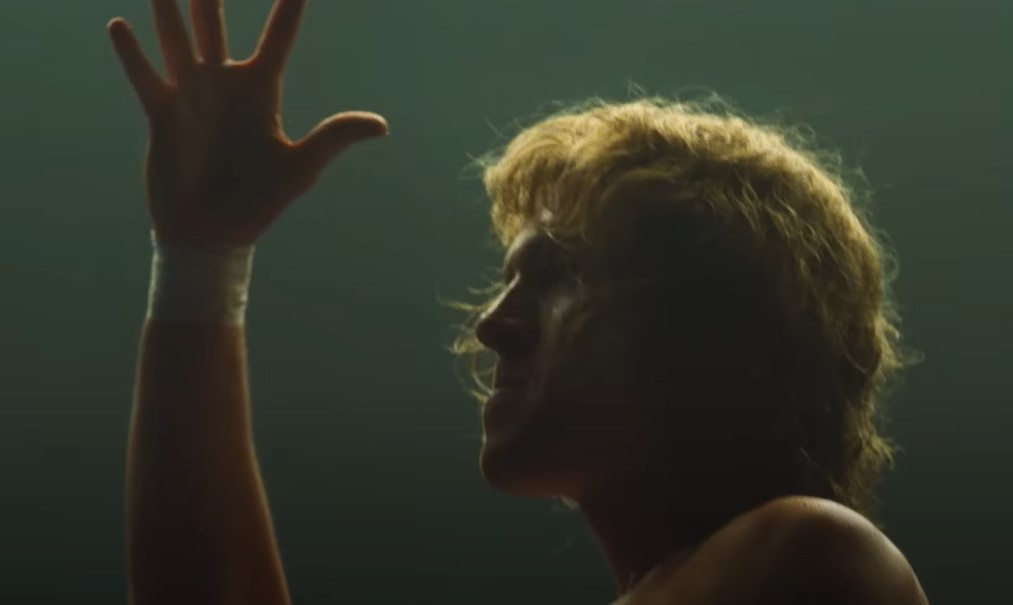 Jeremy Allen White as Kerry Von Erich in The Iron Claw