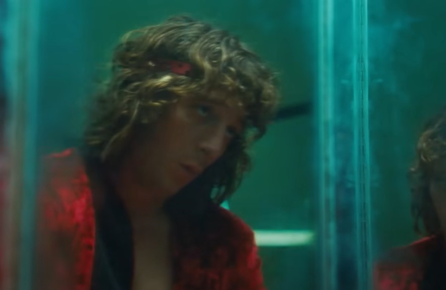 Jeremy Allen White as Kerry Von Erich in The Iron Claw
