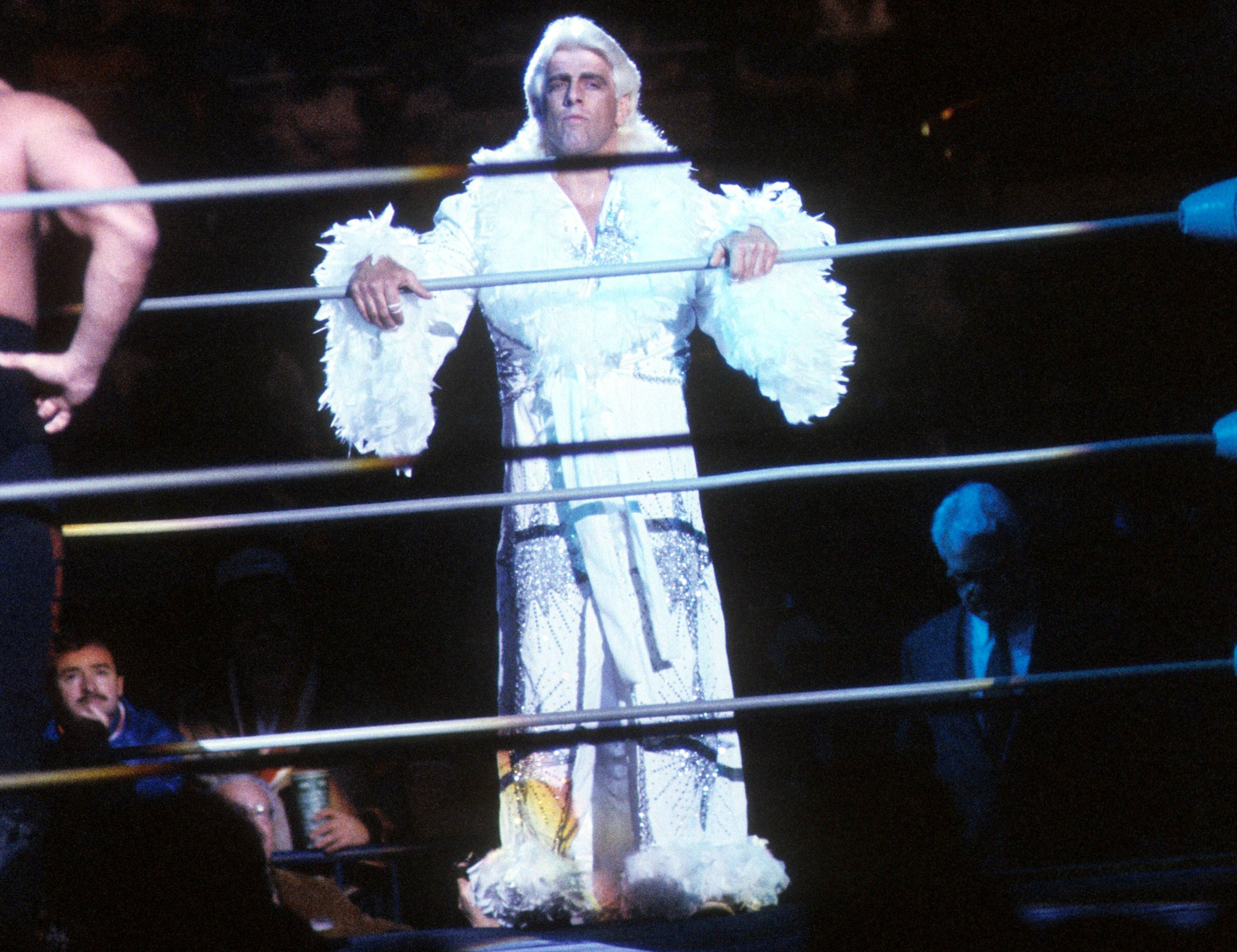 Rick Flair in the ring