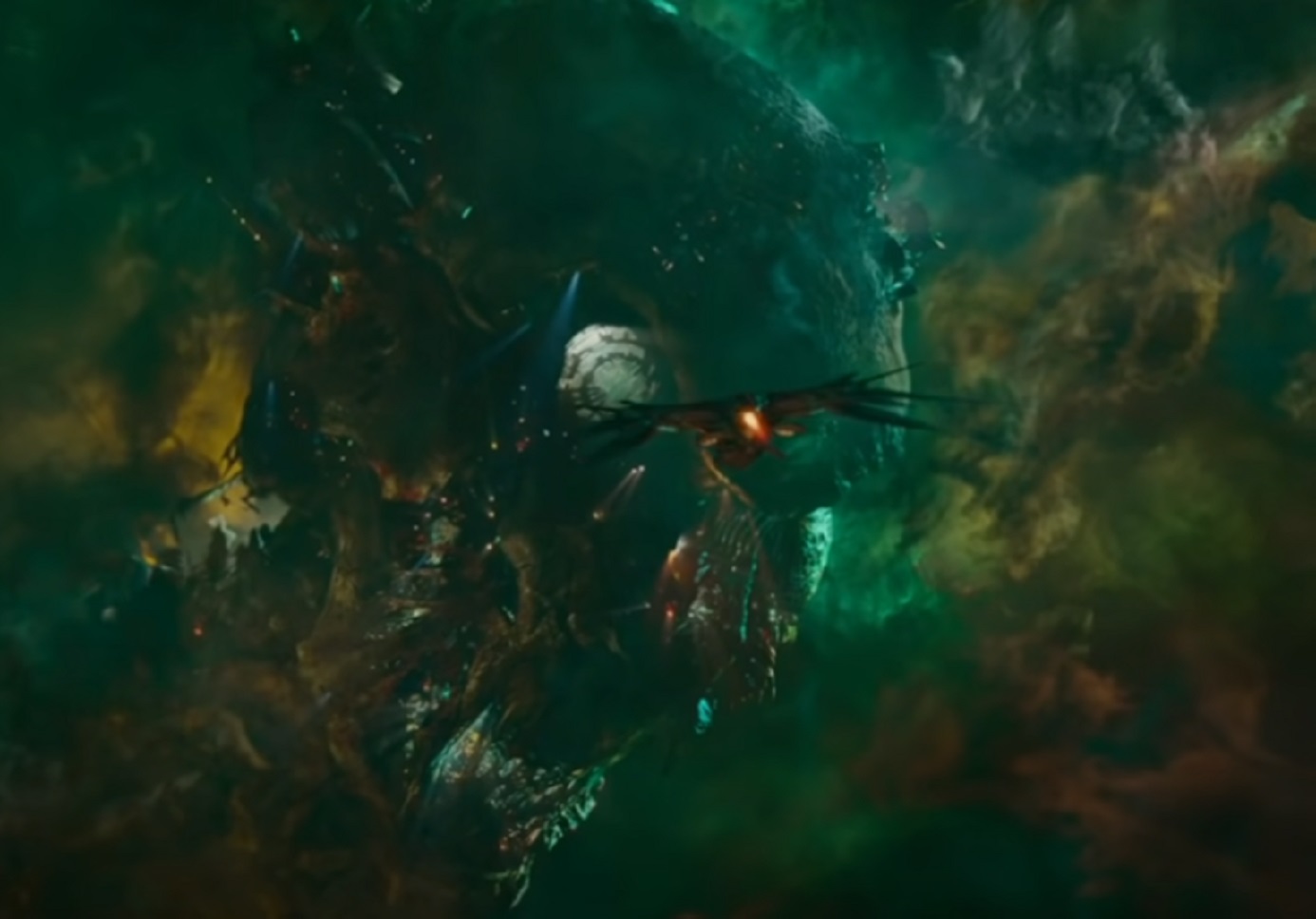Screenshot of Celestial Head - from Guardians of the Galaxy (2014)