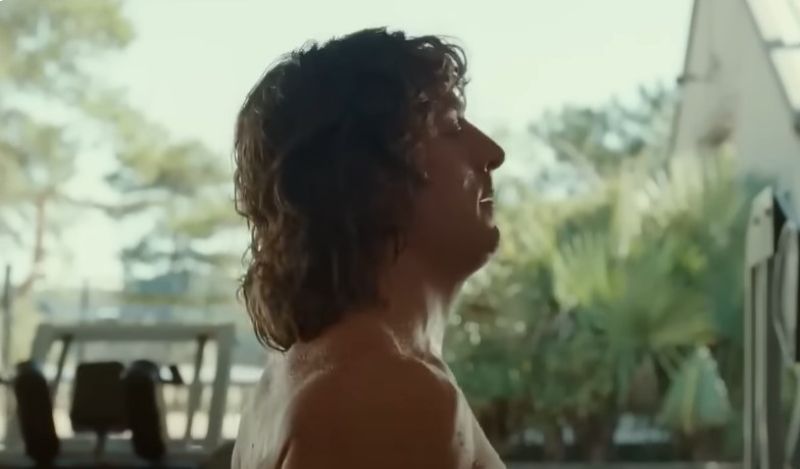Jeremy Allen White as Kerry Von Erich in The Iron Claw