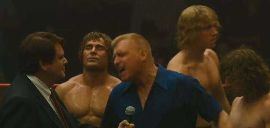 Von Erich brothers and father in the ring