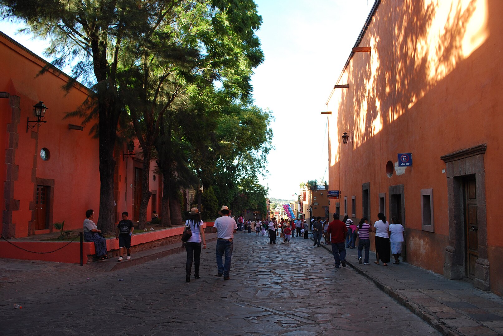 Macias Street in San Miguel de Allende, Guanajuato, Mexico