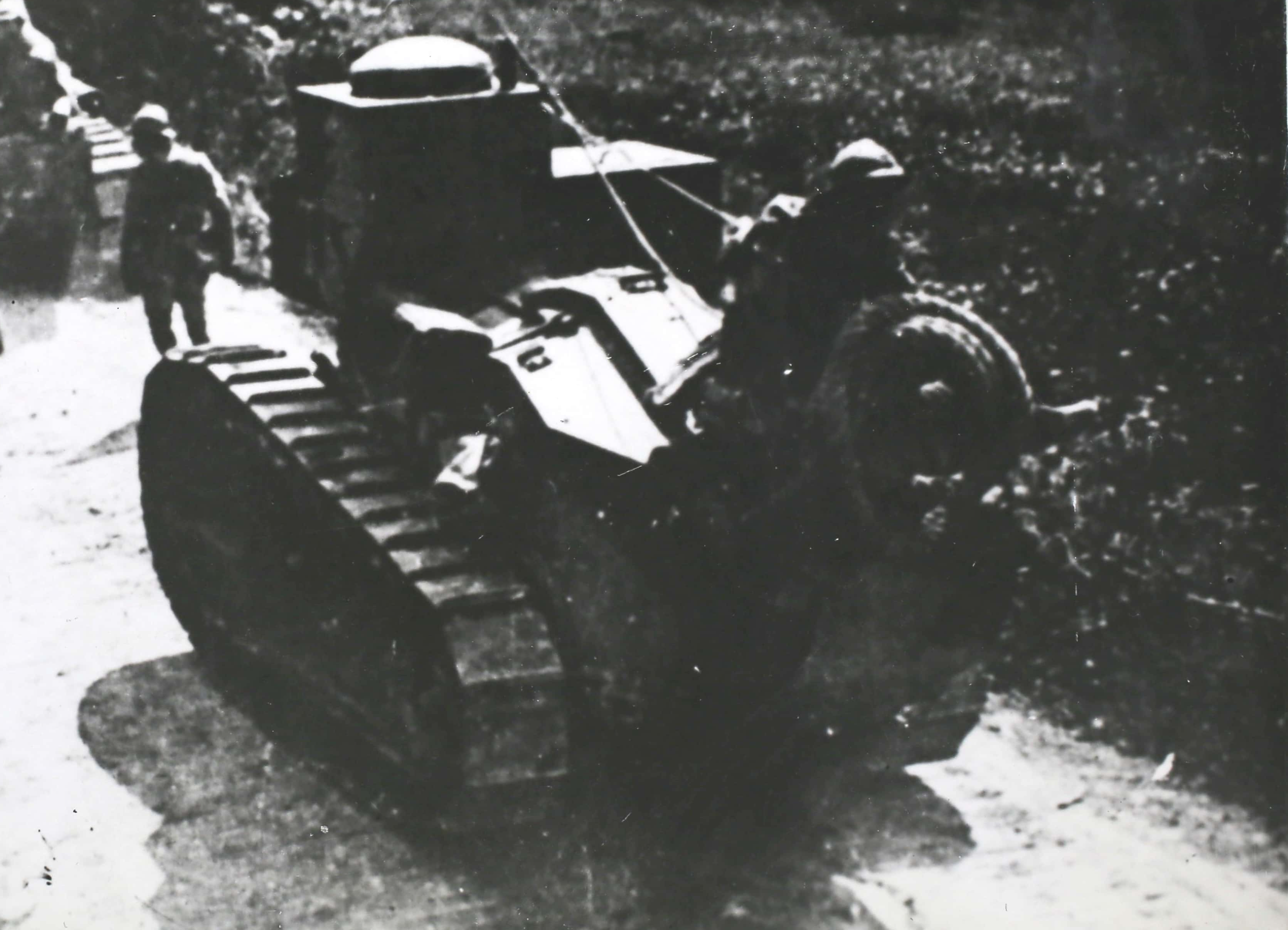 Britain invented the tank in the Great War, and other countries soon copied our design