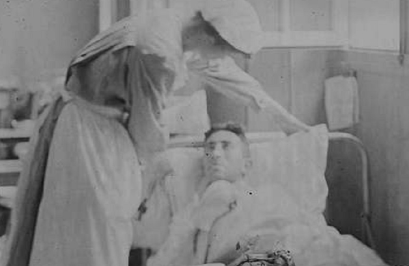 American field hospital in Auteuil, Paris, France around 1915