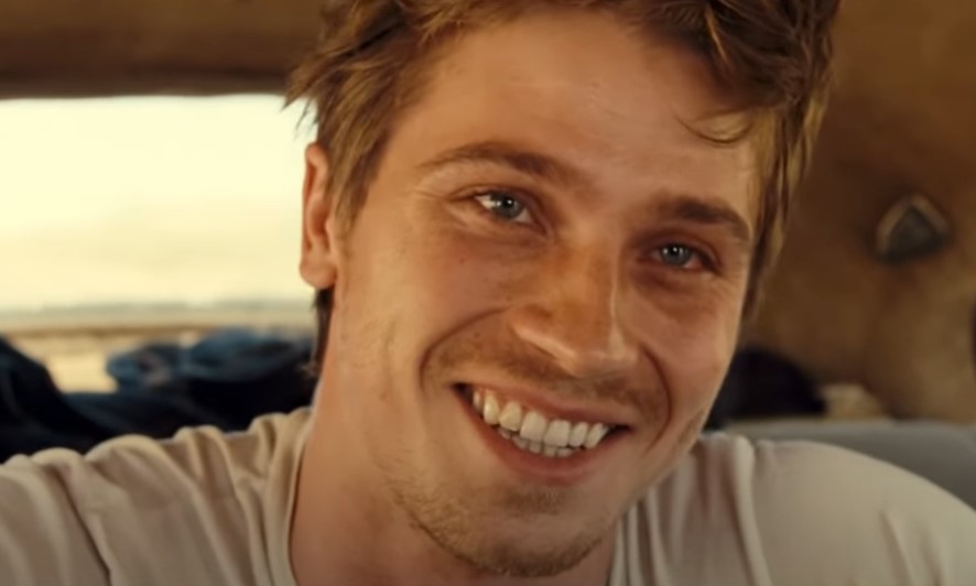 Garrett Hedlund as  Dean Moriarty  based on Neal Cassady 