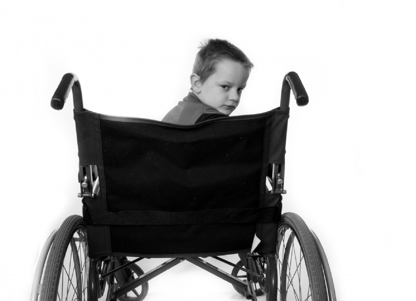 Boy In A Wheelchair