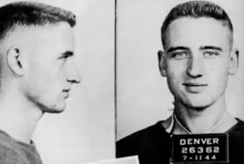 mugshot of Neal Cassady