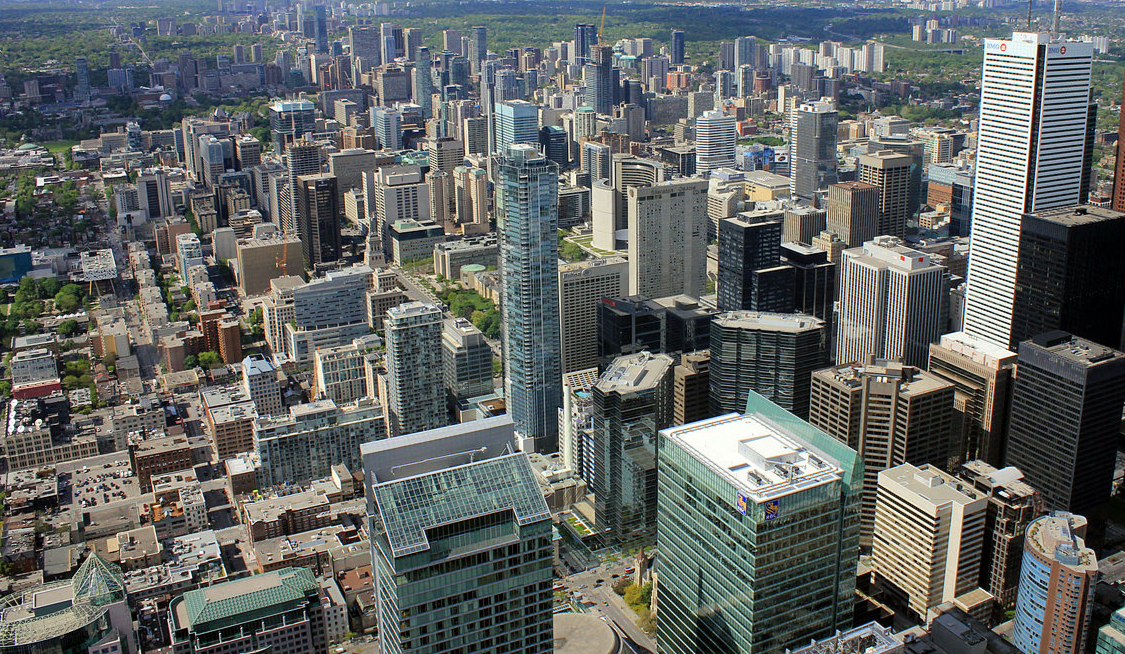 City buildings in Toronto - 2013