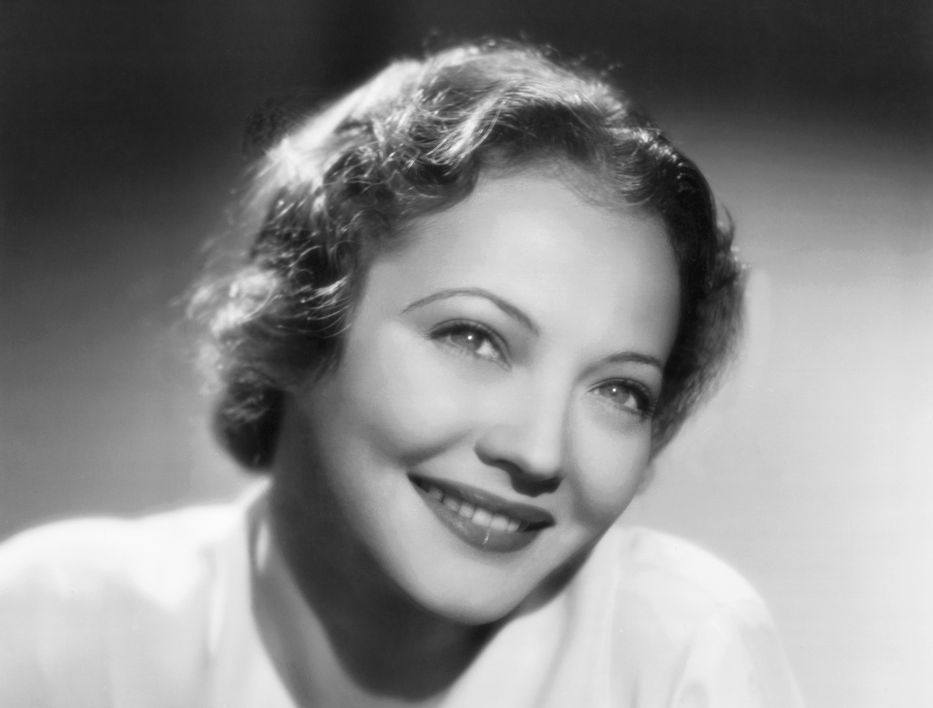 A portrait of Paramount actress Sylvia Sidney, Hollywood, California, 1934.