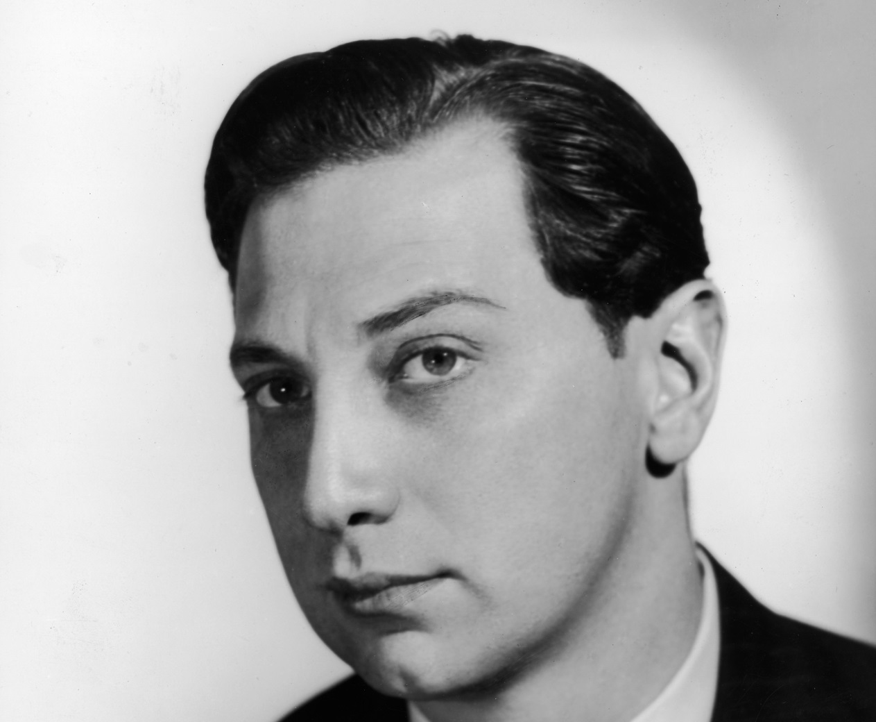 Promotional portrait of actor Luther Adler - 1938.