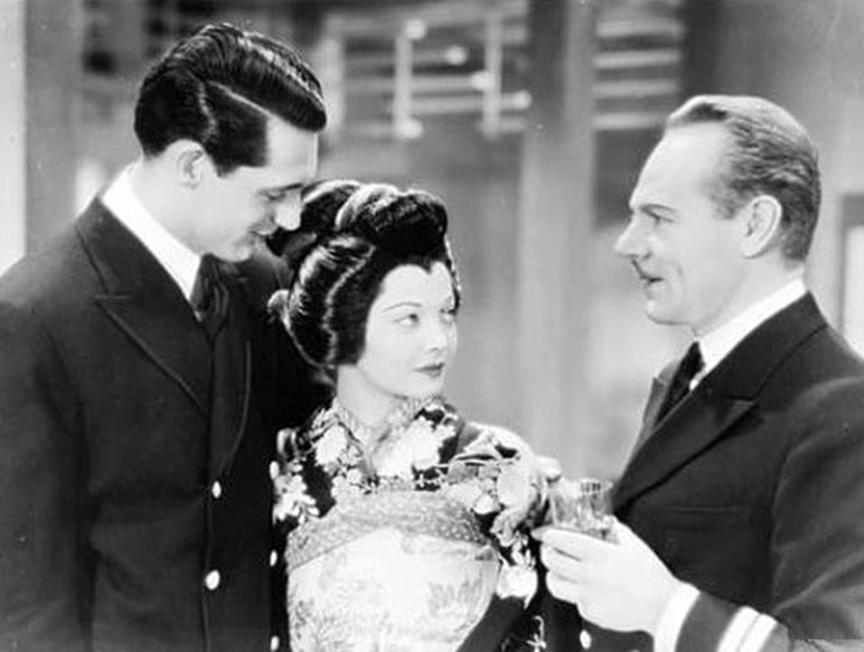 Cary Grant & Sylvia Sidney taken for film Madame Butterfly (1932)