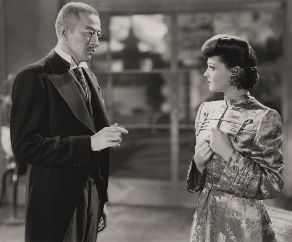 John Emery and Sylvia Sidney in Blood on the Sun (1945)
