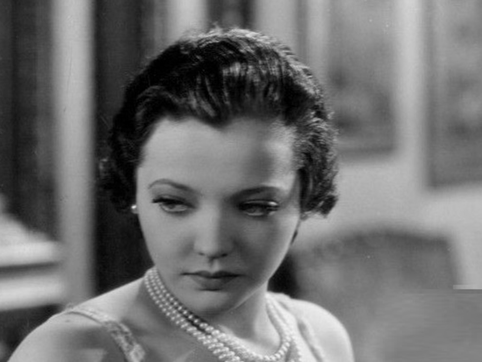 Sylvia Sidney in a scene from the 1931 American film City Streets.