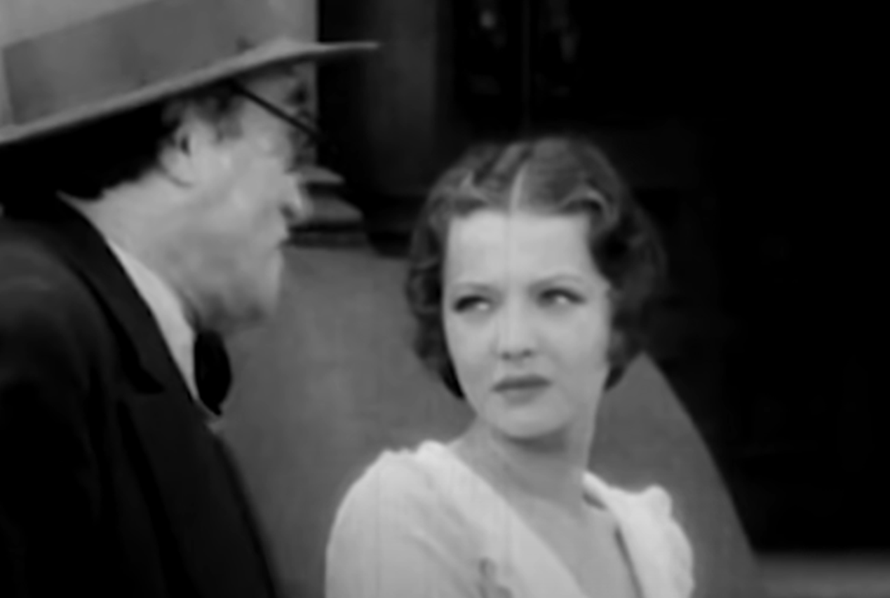 Screenshot of Sylvia Sidney looking at side.