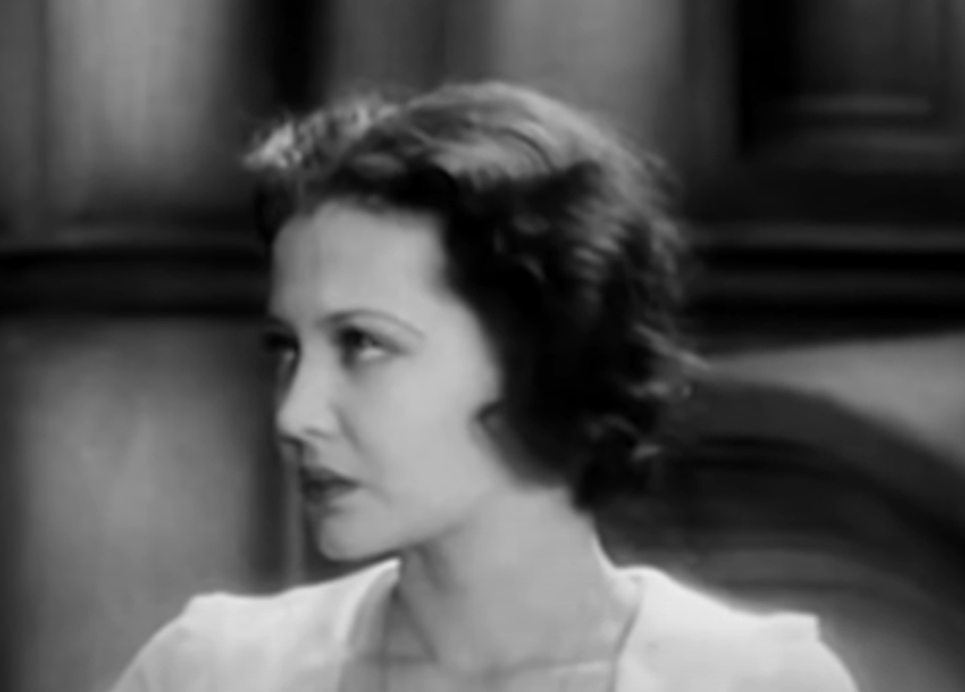 Screenshot of Sylvia Sidney looking at side from - Street Scene (1931)