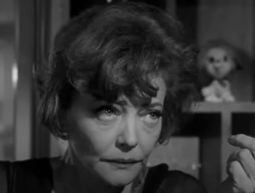 Screenshot of Sylvia Sidney looking at side - from Route 66 (1960-64)