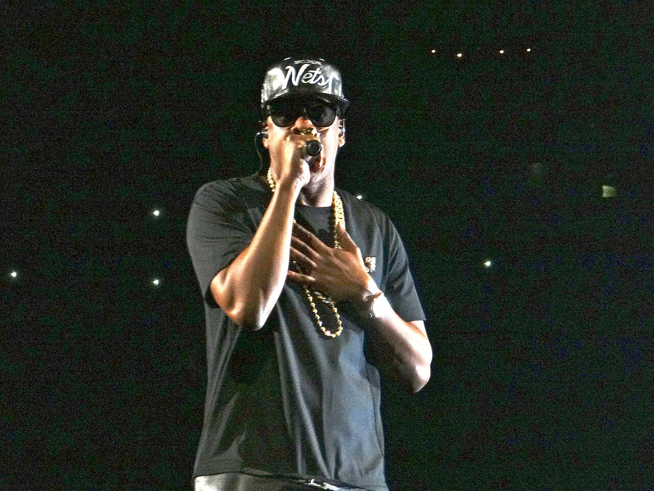 Jay-Z on stage