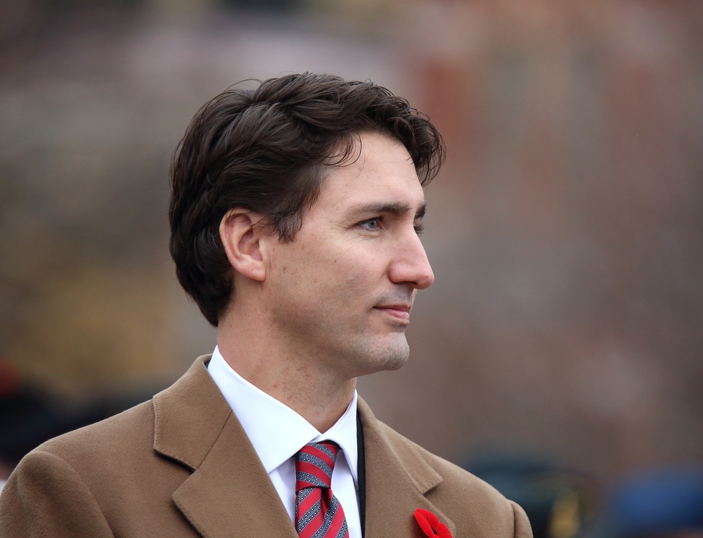Portrait Photo of Canadian Prime Minister Justin Trudeau