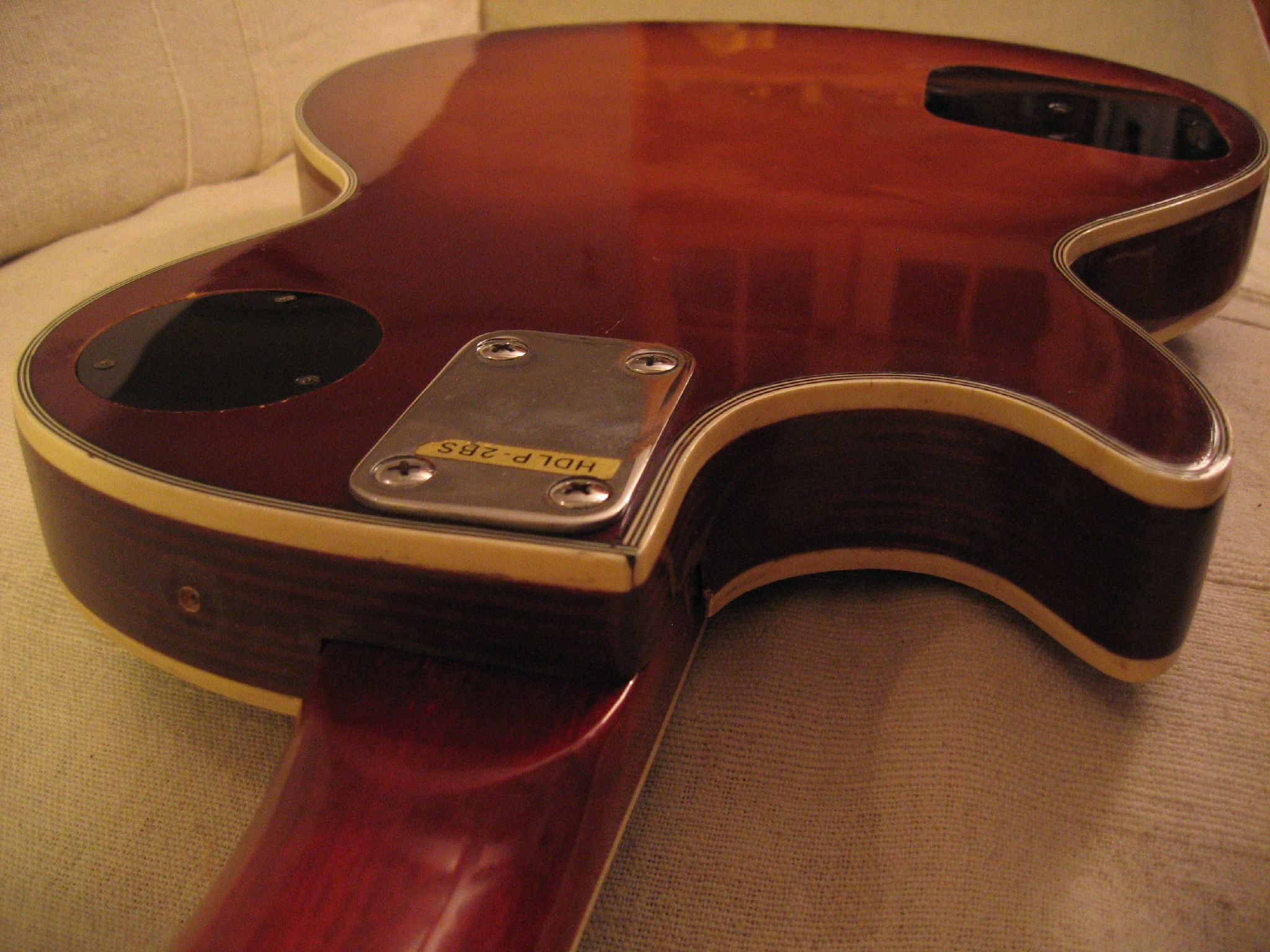 Les Paul-style Hondo guitar