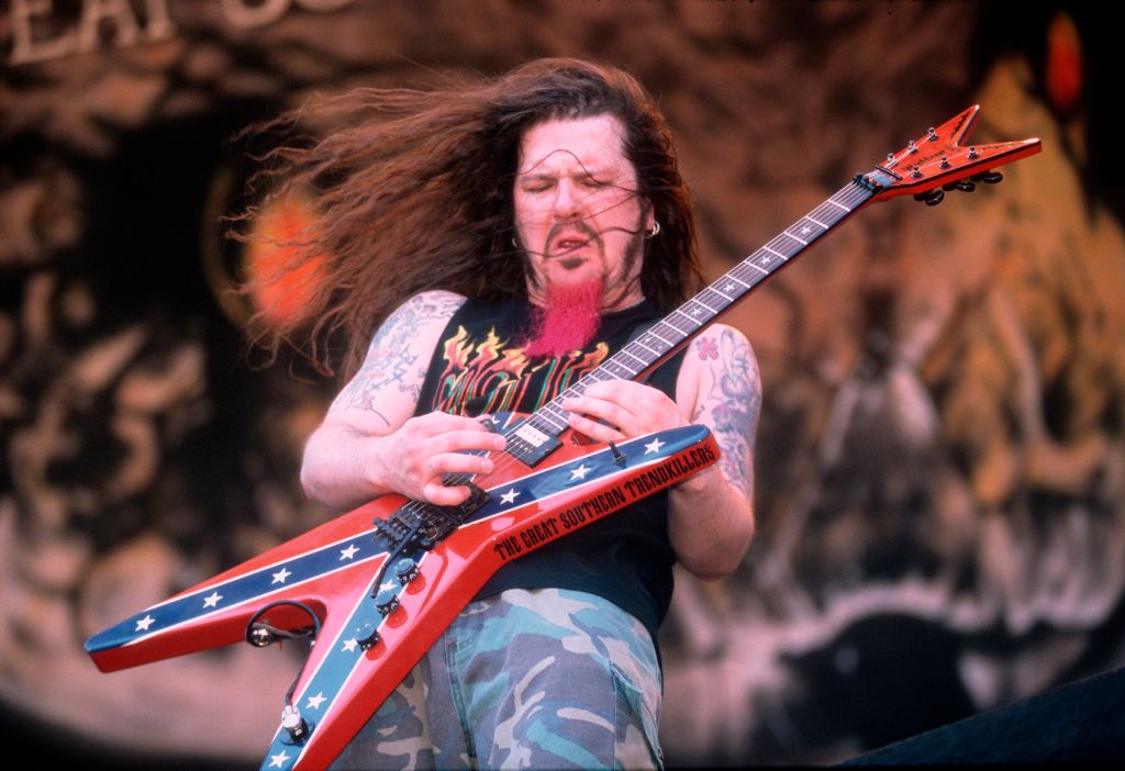 Photo of Dimebag DARRELL and PANTERA performing