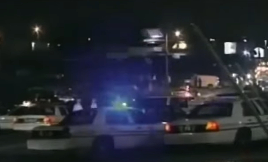 Alrosa Villa nightclub in Columbus, Ohio , police cars