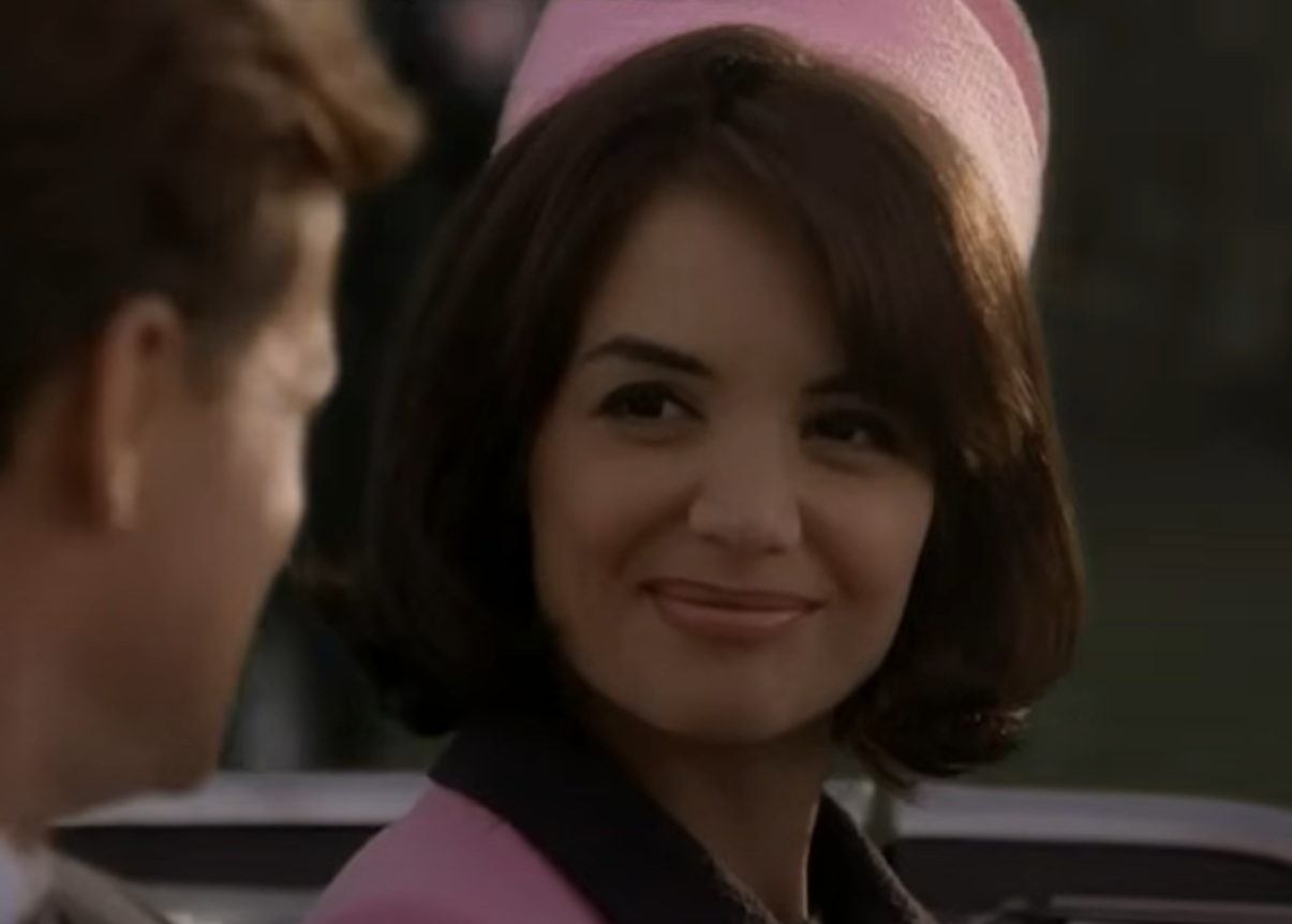 Screenshot of Katie Holmes from - The Kennedys (miniseries - 2011)